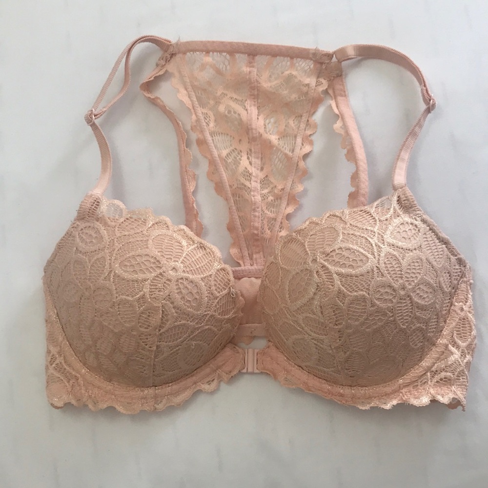 victoria’s secret racerback push up bra